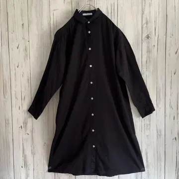 YARRA 야라 코튼 리 셔츠 원피스 튜닉