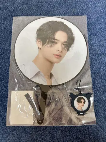 니키 부채 캔뱃지 키링