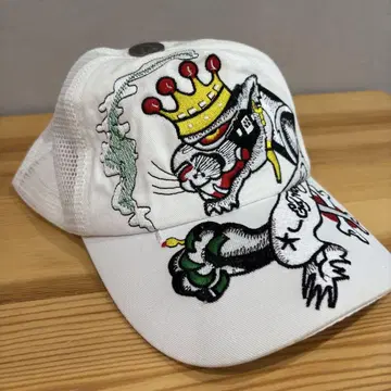 미품 ED HARDY(에드하디) 메쉬 캡 단종