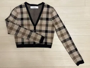 rokh H&M 콜라보 자카드 니트 가디건