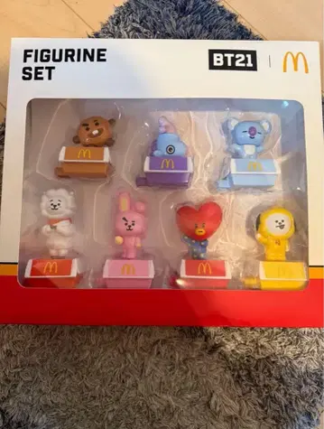 BT21 피규어 세트 한국 맥도날드