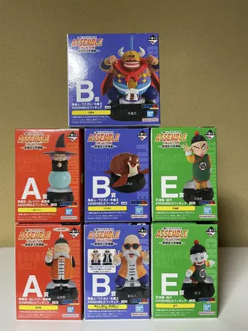 제일복권 드래곤볼 ASSEMBLE COLLECTION 7개 세트