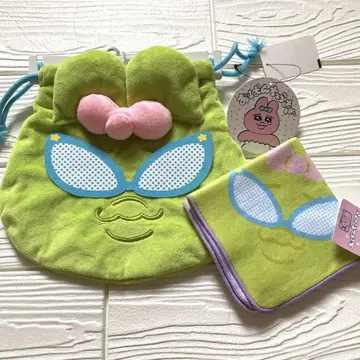 빤쮸토끼 외계인 시마무라 복조리 손수건