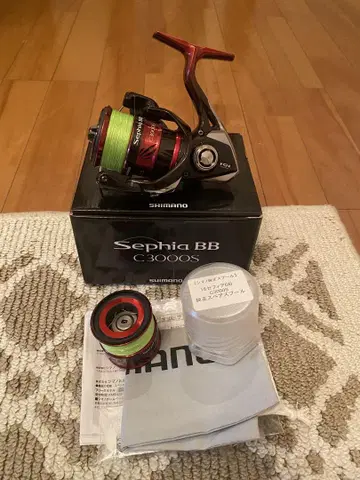 신품 18 세피아 BB C3000S 스페어 스풀 포함