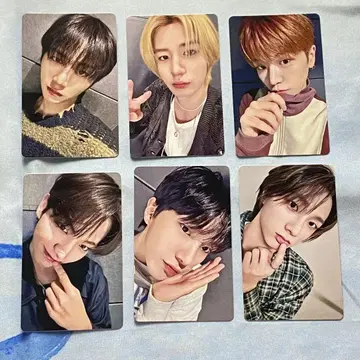 BOYNEXTDOOR FC 다치카와 공연장 한정 트레이딩 카드 6장