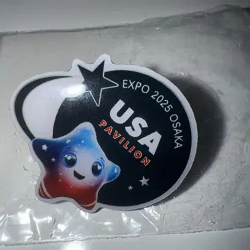 초레어 미국관 USA 오사카 만박 EXPO 2025 OSAKA 핀 배지