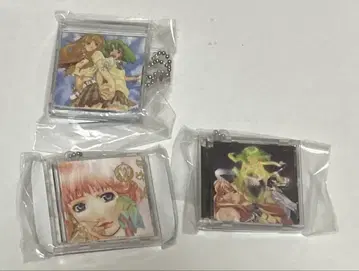 마크로스F 미니 CD 컬렉션 가챠 키링 딸내미 트라