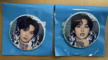 [익명 배송] 스키즈 사우나 캔뱃지 리노 세트
