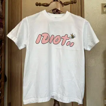 [미사용 새상품] idiot 나고야 발 브랜드 티셔츠
