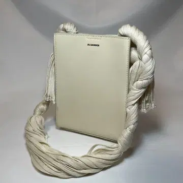 컨디션 최상 JIL SANDER 질 샌더 숄더백 화이트