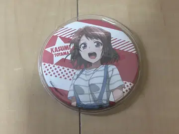 뱅드림 토야마 카스미 OVA 캔뱃지 (캔뱃지 커버 포함)