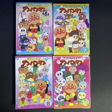 DVD 가자! 안판맨 2001년 4권 세트 (6, 7, 8, 9권)