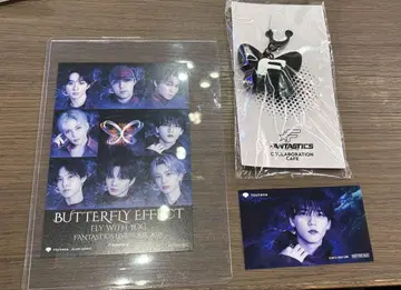 FANTASTICS 콜라보 카페 포스트카드, 스티커, 키링