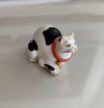 해양당 우타가와 쿠니요시 고양이 입체 우키요에 미술관 가챠