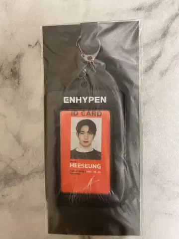 enhypen 희승 MANIFESTO ID 카드 케이스