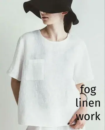 fog linen work 포그린워크 켈리 탑 화이트