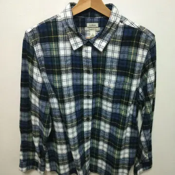 [새상품급] 엘엘빈 L.L.Bean 체크 플란넬 셔츠 긴팔 셔츠