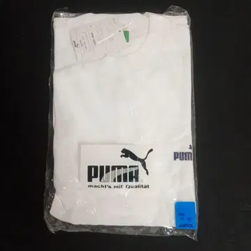 미사용 택 포함 PUMA 푸마 반팔 티셔츠 남성용 L 히트유니온