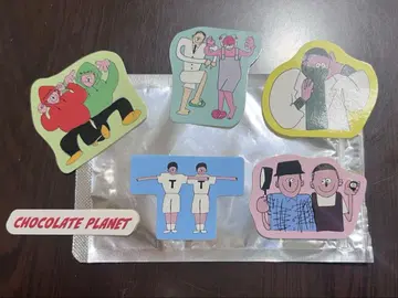 초콜릿 플래닛 스티커 세트