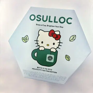 OSULLOC 한국 한정 헬로키티 콜라보 티백 산리오