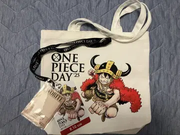 ONE PIECE DAY '25 입장 패스 최애 카드 토트백 방문객 혜택