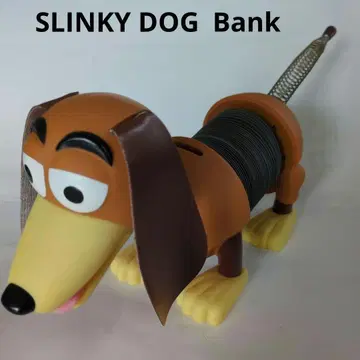 [ 토이 스토리 ] SLINKY DOG Bank 슬링키 저금통 피규어
