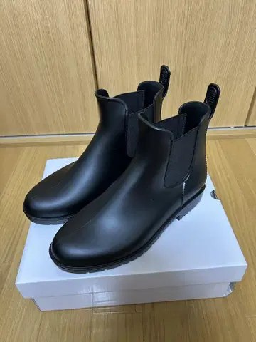 블랙 사이드 고어 부츠