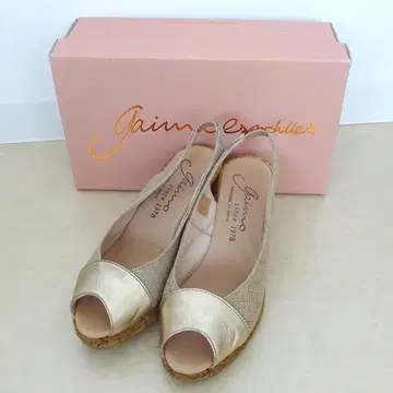 GAIMO 가이모 웨지 솔 샌들 에스파드리유 23.5cm