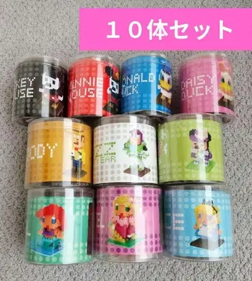 디즈니 나노 블록 10개 세트 A