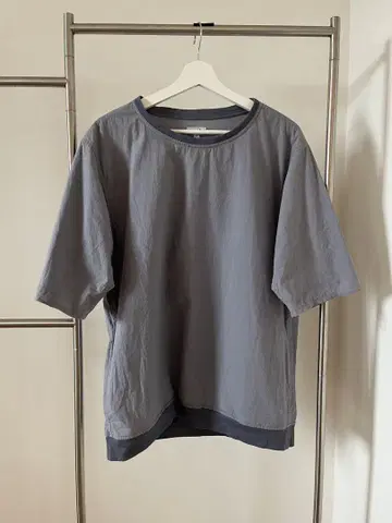 steven alan 스티븐 앨런 티셔츠 포켓 부착 풀오버 그레이
