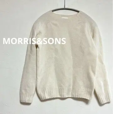 모리스 앤 선즈 MORRIS&SONS 울 니트 화이트 여성용 XS