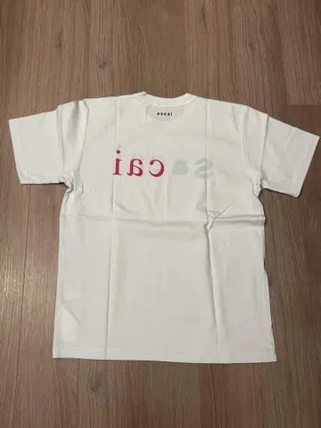 sacai 사카이 그래픽 로고 티셔츠 새 제품 사이즈 3