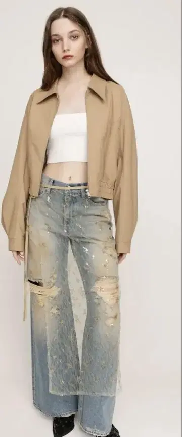 SLY 스라이 SEQUIN WRAP 롱 스커트