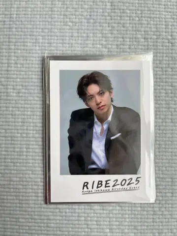 이시카와 료가 벌스데이 이벤트 2025 오사카 폴라로이드풍 카드 2