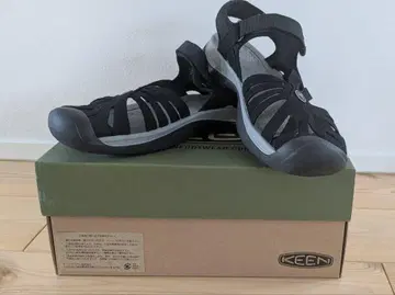 KEEN 로즈 샌들 25cm 검정
