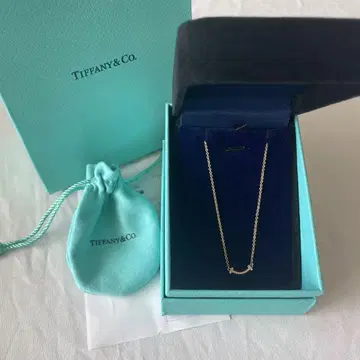 T 스마일 미니 목걸이