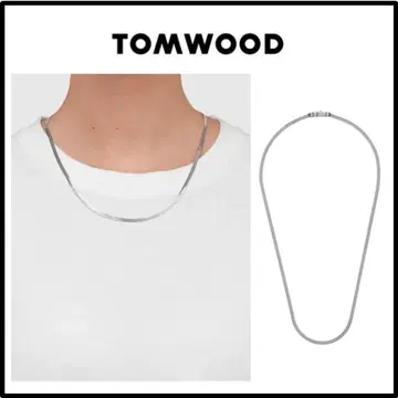 TOMWOOD 헤링본 체인 실버