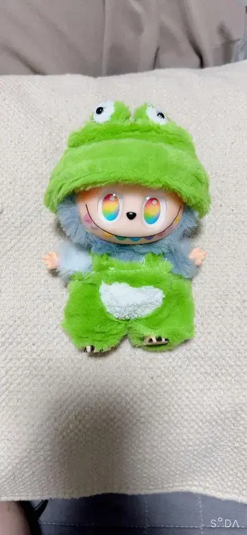 LABUBU 러브부 인형 옷 개구리 옷 갈아입기 코스튬