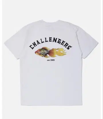 CHALLENGER 챌린저 FLAME FISH TEE