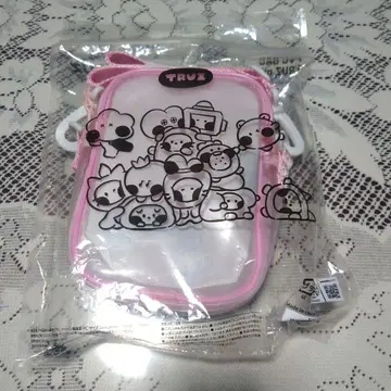 TRUZ 미니니 PVC 가방 핑크 TREASURE 투명 가방