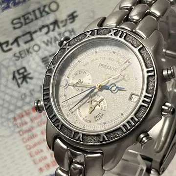 [희귀] 고급 SEIKO PRESAGE 퍼페추얼 캘린더 증명서 포함