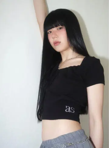 ason 상의 블랙 아즈온 반팔