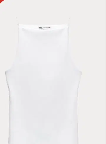 [ ZARA ] 홀터넥 상의 M