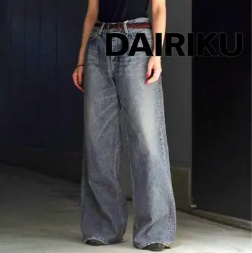 DAIRIKU 다이리쿠 Wide Vintage Denim Pants
