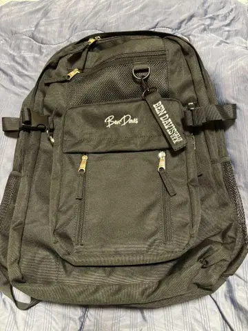 Ben Davis 블랙 백팩