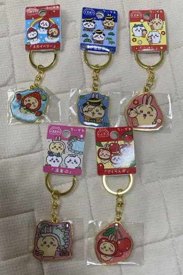 치이카와 (먼작귀) 지역 다이컷 키링 세트