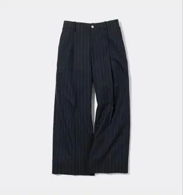 GU x beautiful people 턱 와이드 팬츠 Navy