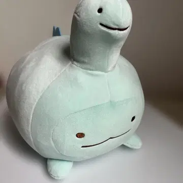 스미코구라시 신비로운 친구들 쫀득쫀득 배를 대고 누운 인형 BIG 도마뱀