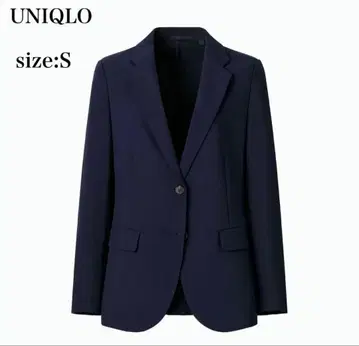 [새상품급] UNIQLO 유니클로 감동 자켓 릴랙스 핏 네이비 S