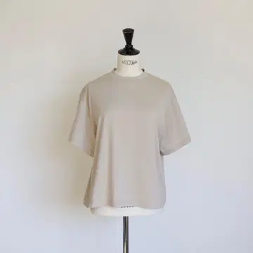 gypsohila 지프소피아 SuvinGiza 티셔츠 베이지